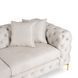 Диван MEBEL ELITE SORRENTO 3S Кремовое