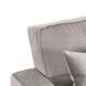 Крісло розкладне MEBEL ELITE SOLOR Velvet Сірий