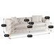 Диван MEBEL ELITE SORRENTO 3S Кремовое