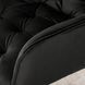 Стул офисный поворотный бархатный MEBEL ELITE MILAN Velvet Черный / Золотой