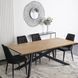 Стол раскладной MEBEL ELITE HAMILTON 160(200)х90 Золотой дуб