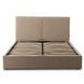 Ліжко двоспальне MEBEL ELITE MARSYLIA Sztruks 140x200 см Беж