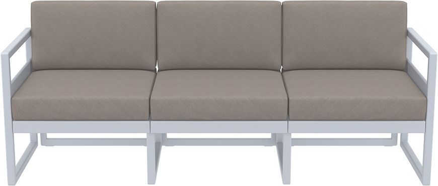 Комплект мебели для террасы Siesta Onto Mykonos Lounge Set XL Gray Серый