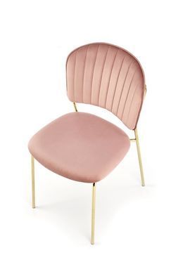 Стул K-499 Velvet Halmar Розовый фотография