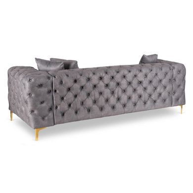 Диван MEBEL ELITE SORRENTO 3S Сірий фотографія