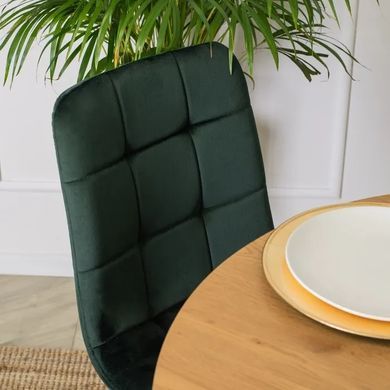 Стул бархатный MEBEL ELITE PERU Velvet, Зеленый фотография
