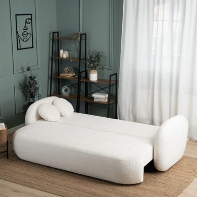Диван MEBEL ELITE OLE 230 см Кремовий фотографія