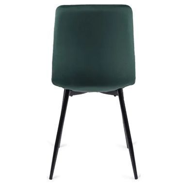 Стул бархатный MEBEL ELITE PERU Velvet, Зеленый фотография