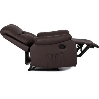 Масажне крісло MEBEL ELITE INTER екошкіра Коричневий фотографія