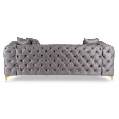 Диван MEBEL ELITE SORRENTO 3S Сірий фотографія