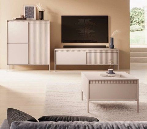Стенка Perfect Home Сенсо / Senso B Беж фотография