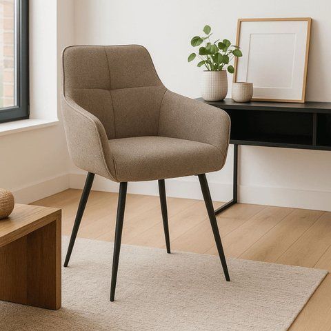 Стул MEBEL ELITE LARISA Капучино фотография