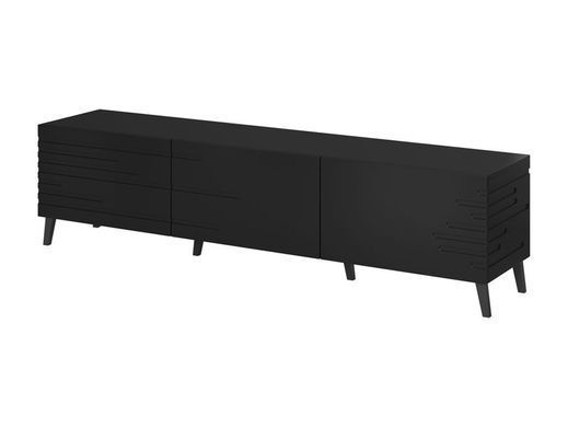 ТВ Тумба NOVA RTV Cama 186 Чорний мат фотографія