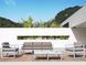 Комплект мебели для террасы Siesta Onto Mykonos Lounge Set XL White Белый