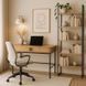 Письменный стол MEBEL ELITE TRISH 120 см дуб