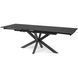 Стіл розкладний MEBEL ELITE BRUNO 160(240)х90 см Чорний