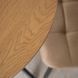 Стіл MEBEL ELITE LAUREN 60X60 Дуб золотий / Чорний