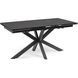 Стіл розкладний MEBEL ELITE BRUNO 160(240)х90 см Чорний