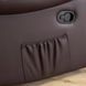 Масажне крісло MEBEL ELITE INTER екошкіра Коричневий