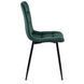 Стул бархатный MEBEL ELITE PERU Velvet, Зеленый