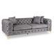 Диван MEBEL ELITE SORRENTO 3S Серый фотография
