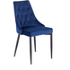 Стул бархатный MEBEL ELITE CORK Velvet Темно-синий фотография