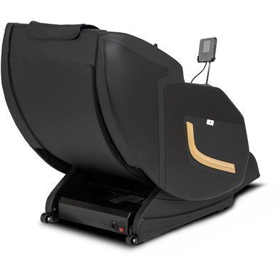 Массажное кресло MEBEL ELITE PX PRO MAX экокожа черный фотография