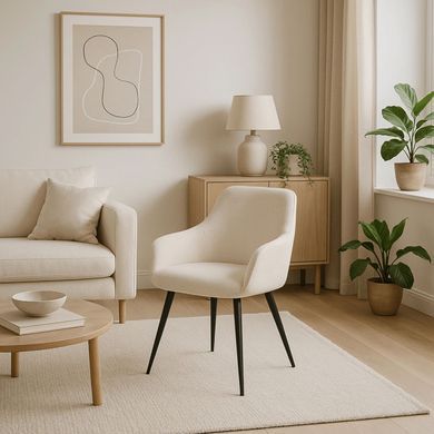 Стул MEBEL ELITE LARISA Кремовый фотография