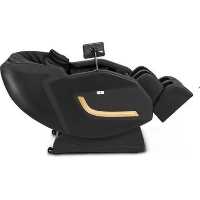Массажное кресло MEBEL ELITE PX PRO MAX экокожа черный фотография