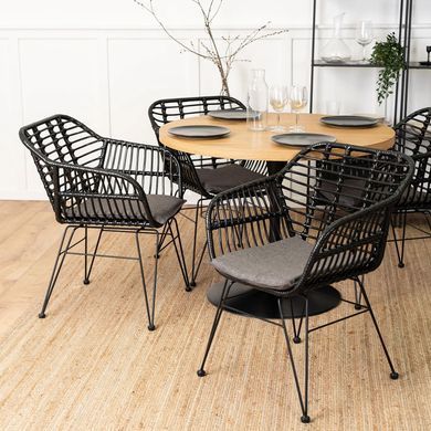 Стул MEBEL ELITE MUSA Черный фотография