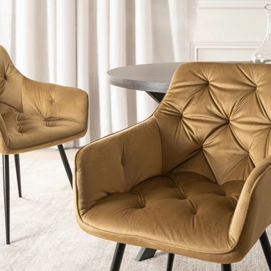 Стул MEBEL ELITE MODESTO Velvet Горчица фотография