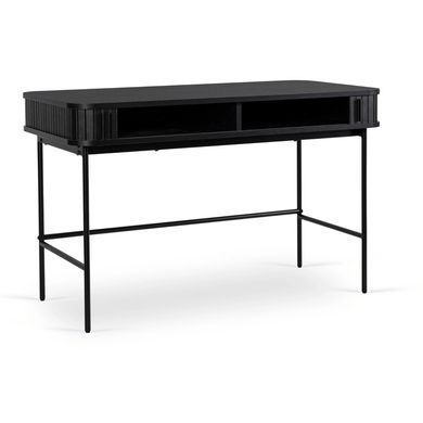 Письменный стол MEBEL ELITE TRISH 120 см черный фотография