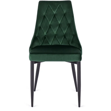 Стул бархатный MEBEL ELITE CORK Velvet Зеленый фотография