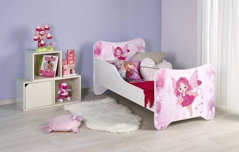 Ліжко дитяче HAPPY FAIRY Halmar 76x145 фотографія