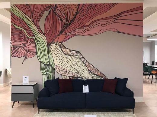 Софа ЛУЧІАНО Vetro Синій фотографія