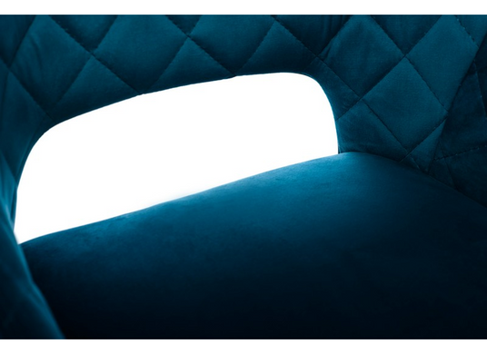Стілець S-230 Vetro Вельвет Лазурний фотографія