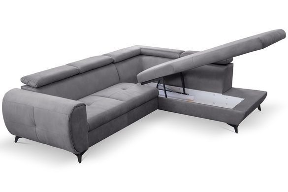 Диван угловой раскладной MONA PIK Perfect Home Польша Серый фотография