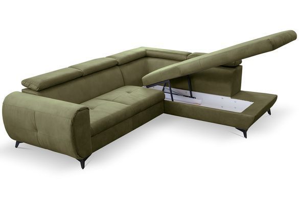Диван угловой раскладной MONA PIK Perfect Home Польша Серый фотография