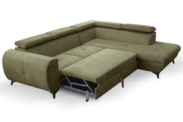 Диван угловой раскладной MONA PIK Perfect Home Польша Серый фотография