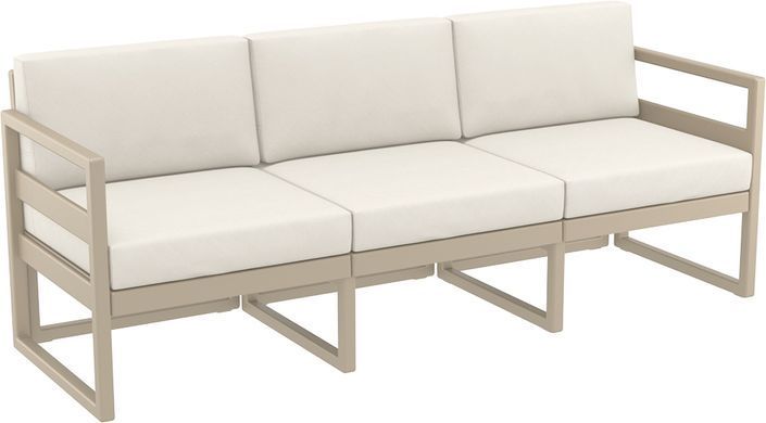 Комплект мебели для террасы Siesta Onto Mykonos Lounge Set XL Taupe Бежевый