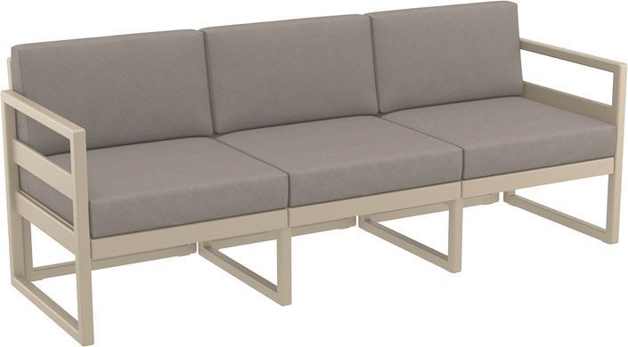 Комплект мебели для террасы Siesta Onto Mykonos Lounge Set XL Taupe Бежевый