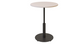 Стіл Ibiza R light Lovko 60x60 Черный метал/кашемір