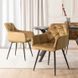 Стул MEBEL ELITE MODESTO Velvet Горчица