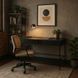 Письменный стол MEBEL ELITE TRISH 120 см черный