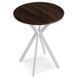 Стол MEBEL ELITE LAUREN 60X60 Орех/белый фотография