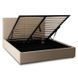 Кровать двуспальная MEBEL ELITE MARSYLIA Sztruks 180x200 см Беж