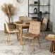 Стіл розкладний MEBEL ELITE KANTE 102(142)х102 см Дуб