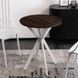 Стол MEBEL ELITE LAUREN 60X60 Орех/белый