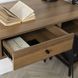 Письменный стол MEBEL ELITE LAMICA 100 см Орех / Черный