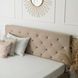 Ліжко оксамитове MEBEL ELITE QUEEN Velvet 160x200см Беж